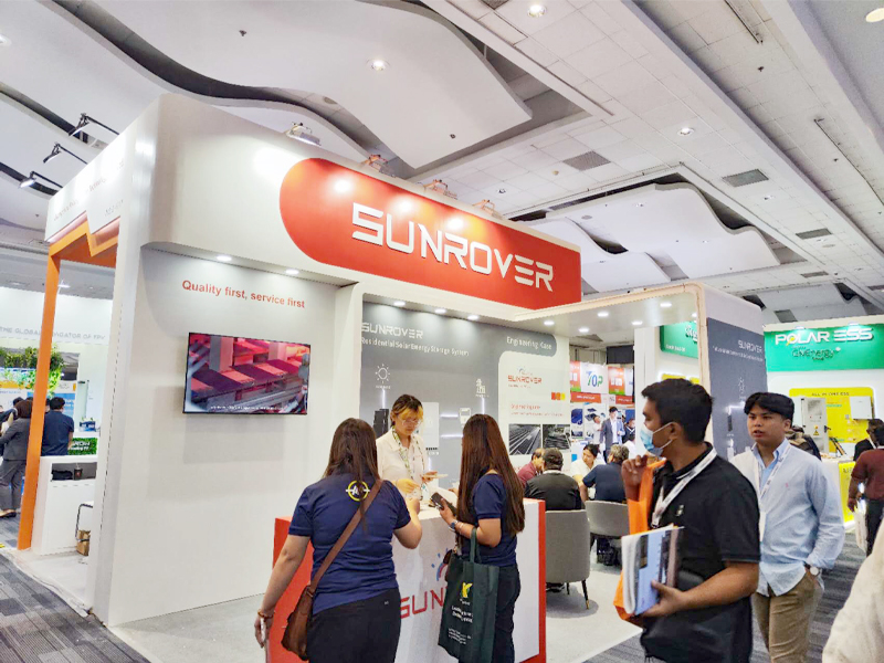 SUNROVER Shines at Philippine SOLAR & STORAGE Exhibition with Robust Turnout and Major Order